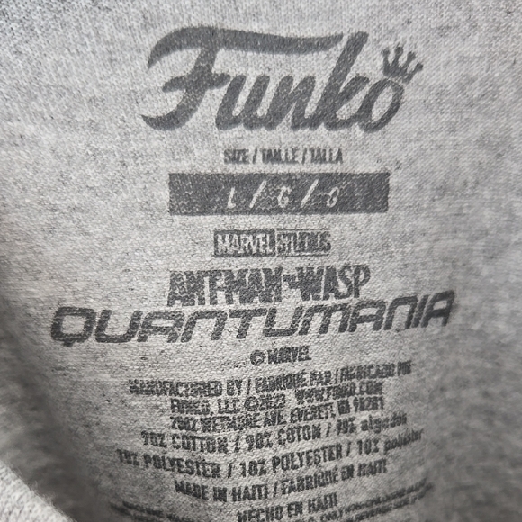 Marvel Gray and Blue Cartoon Character Short Sleeve Tee - Picture 2 of 4